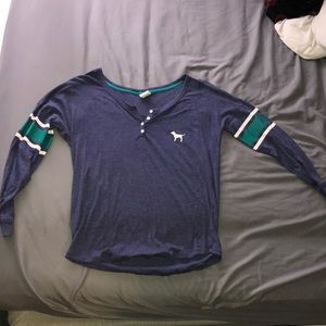 Victoria’s secret PINK long sleeve henley